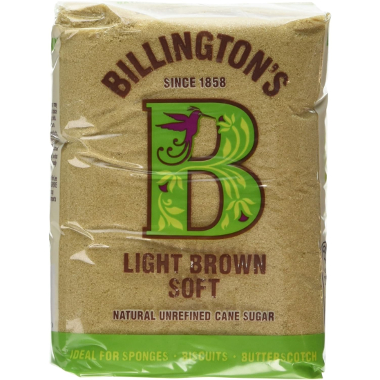 Billington's Light Brown Cane Sugar 500g, Pack Of 10