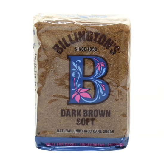 Billington's Soft Dark Brown Sugar 500g, Pack Of 10