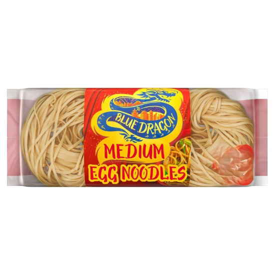 Blue Dragon Medium Egg Noodles 300g, Pack Of 8