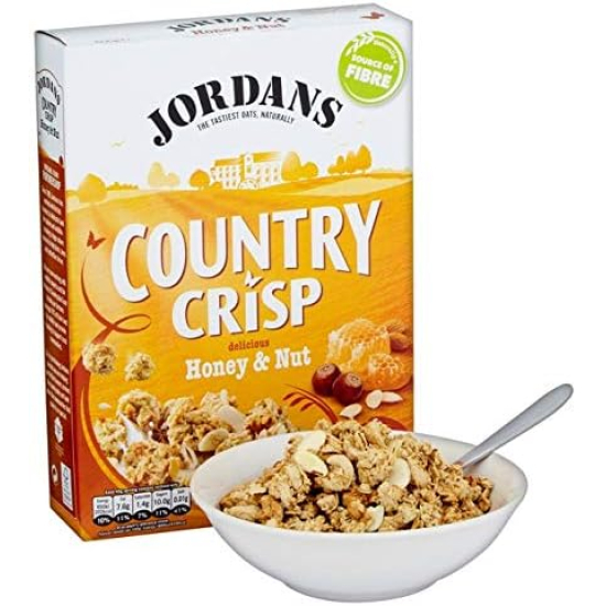 Jordans Country Crisp Honey & Nut Cereal 500g, Pack Of 6