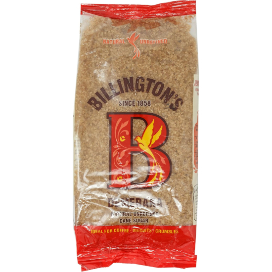 Billington's Demerara Sugar 500g, Pack Of 10