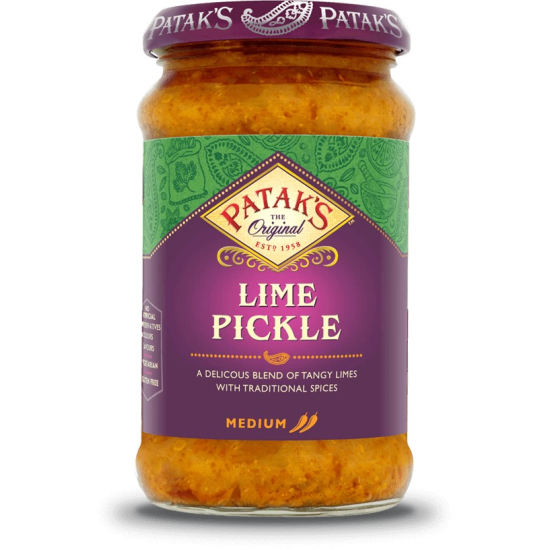 Patak's Lime Pickle Medium 283g, Pack Of 6