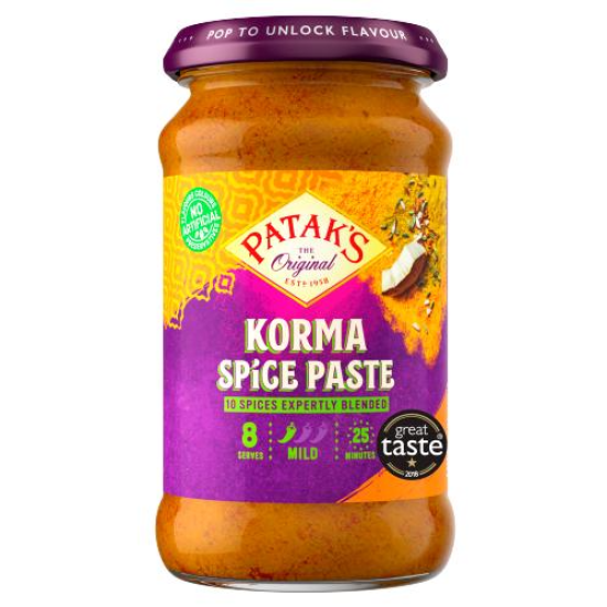 Patak's Korma Spice Paste 290g, Pack Of 6