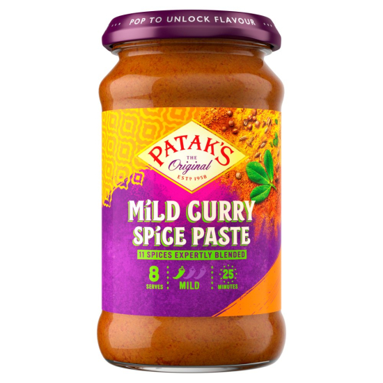 Patak's Mild Curry Spice Paste 283g, Pack Of 6