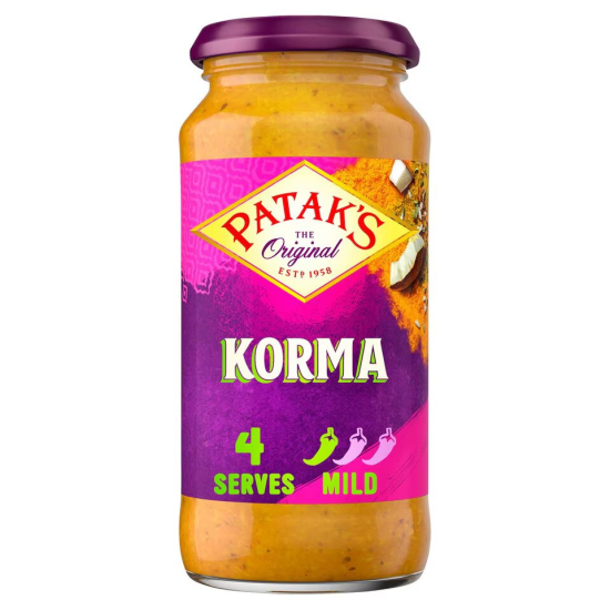 Patak's Korma Sauce 450g, Pack Of 6