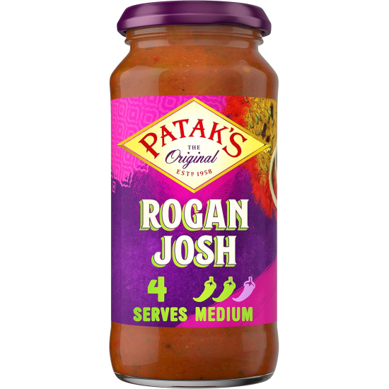 Patak's Rogan Josh Sauce 450g, Pack Of 6