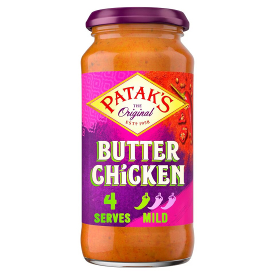 Patak's Butter Chicken Cooking Sauce 450g, Pack Of 6