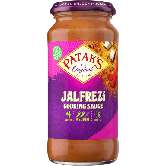 Patak's Jalfrezi Sauce 450g, Pack Of 6