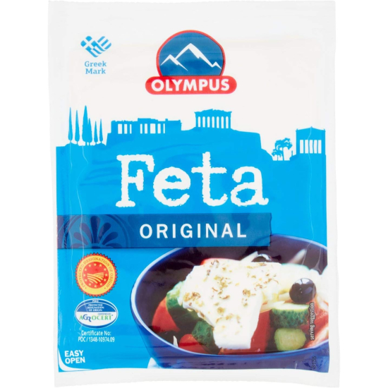 Olympus Feta PDO Cheese 200g, Pack Of 10