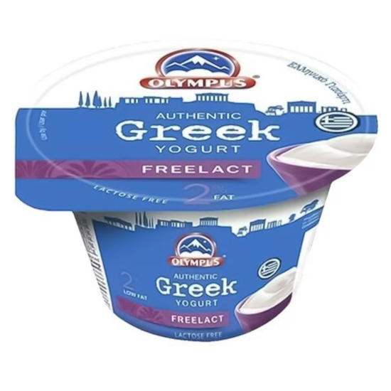 Olympus Authentic Lactose Free Greek Yoghurt 150g, Pack Of 6