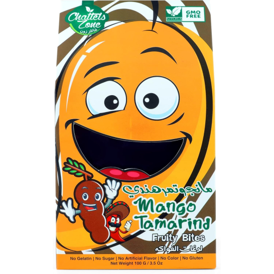 Chattels Zone Mango Tamarind Bites 100g, Pack Of 12