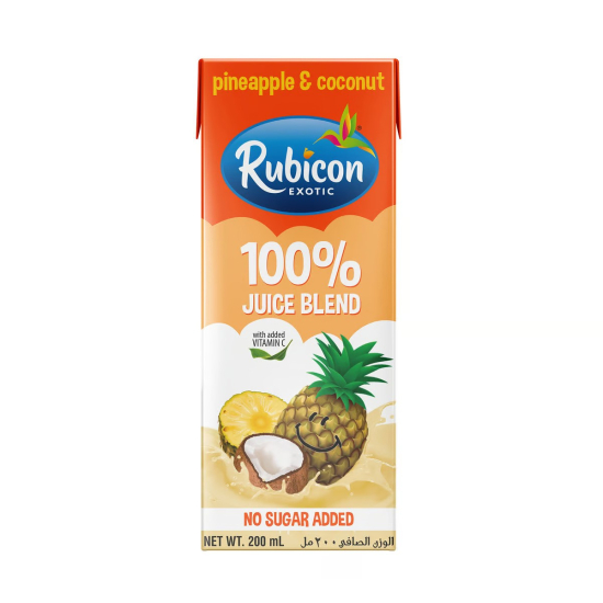 Rubicon Pineapple & Coconut Juice 4x8x200 ml