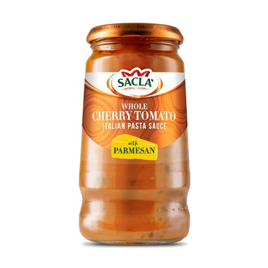 Sacla Italia Whole Cherry Tomato & Parmesan 350g, Pack Of 6