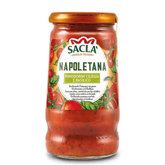 Napoletana Cherry Tomatoes And Basil 420g, Pack Of 6