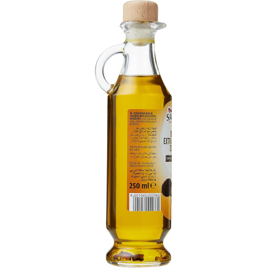 Sacla Extra Virgin Olive Oil with Sliced Truffle 250 ml, Pack Of 6