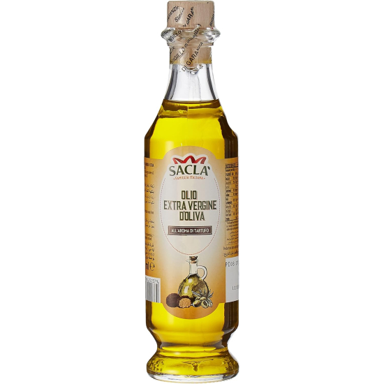 Sacla Truffle Olive Oil With Aroma 250 ml, Pack Of 6