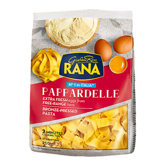 Giovanni Rana Pappardelle Pasta 250g, Pack Of 6