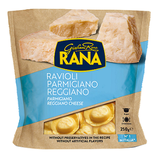 Giovanni Rana Ravioli Cheese Parmigiano Reggiano 250g, Pack Of 8