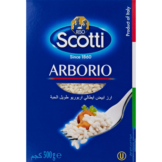 Riso Scotti Rice Arborio Rice 500g, Pack Of 12