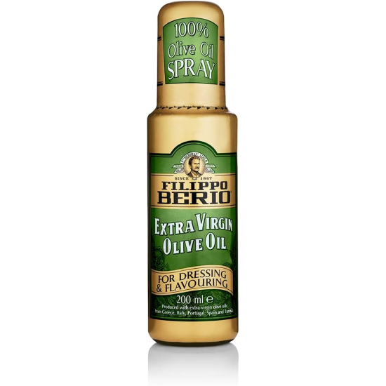 Filippo Berio Extra Virgin Olive Oil Spray 200ml, Pack Of 12