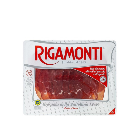 Rigamonti Bresaola Dry Cured Beef Topside 100g, Pack Of 2