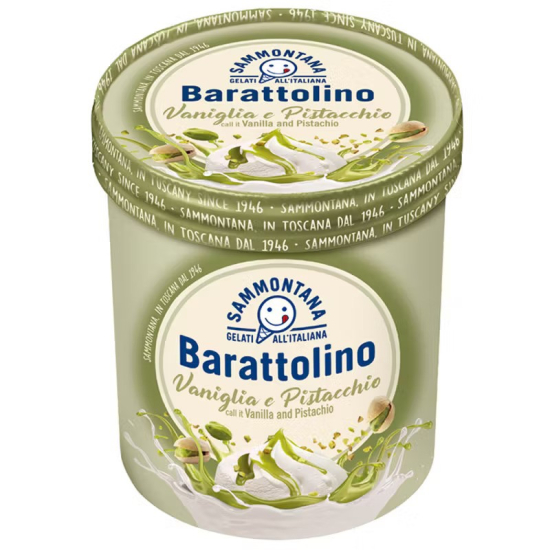 Sammontana Barattolino Pistacchio 500g, Pack Of 6