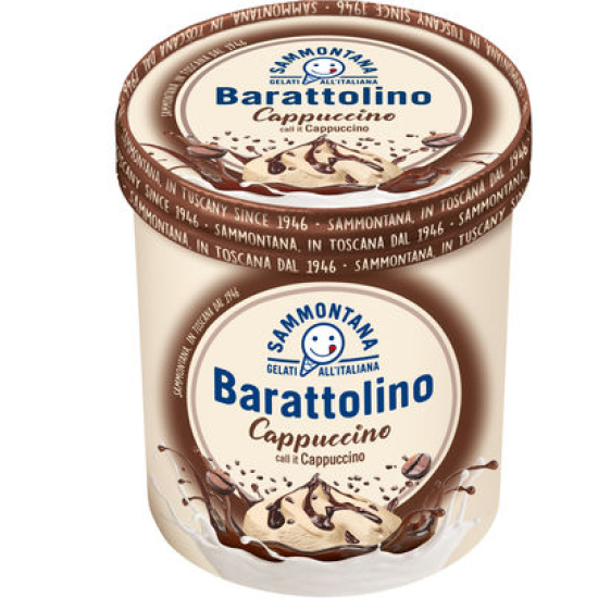 Sammontana Barattolino Cappuccino 500g, Pack Of 6