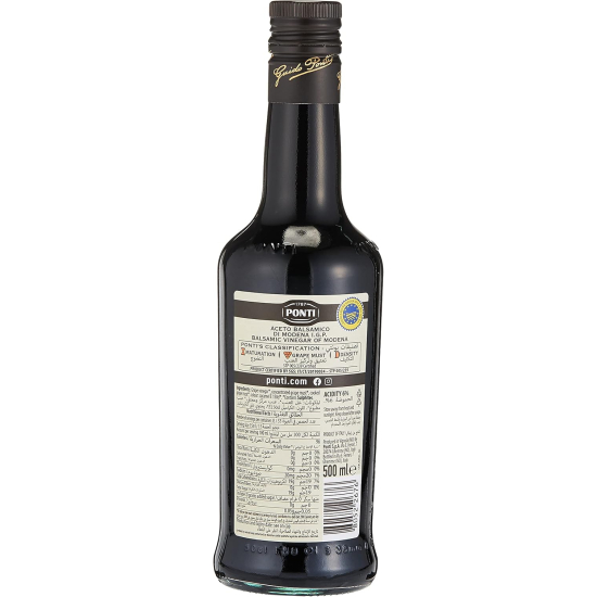 Ponti Balsamic Vinegar 500 ml, Pack Of 12