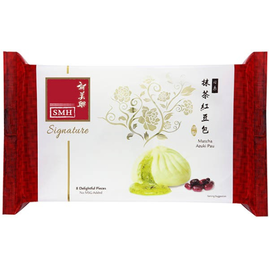 Smh Matcha Azuki Bun 240g, Pack Of 12