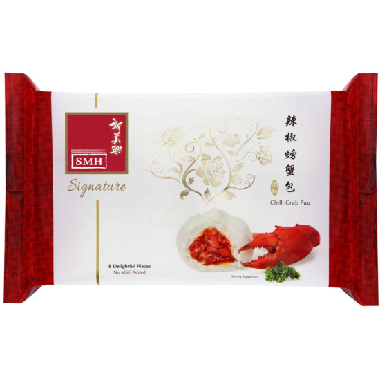 SMH Chilli Crab Bun 240g, Pack Of 12