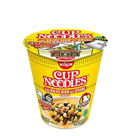 Nissin Japanese Style Chicken Cup Noodles 67g, Pack Of 12