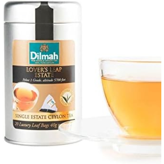 Dilmah Lovers Leap Single Estate 20 Tea Bag 40g, Pack Of 6