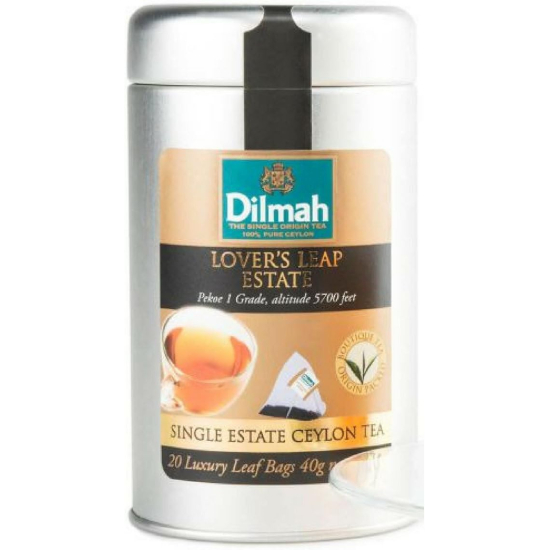 Dilmah Lovers Leap Single Estate 20 Tea Bag 40g, Pack Of 6