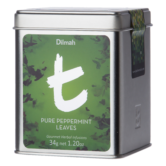 Dilmah Pure Peppermint Leaves Gourmet Herbal Infusions 34g, Pack Of 6