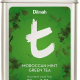 Dilmah T-Series Moroccan Mint Green Tea Tin Caddy 80g Loose Leaf, Pack Of 6