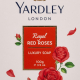 Yardley London Red Rose Soap 100g, Pack Of 24