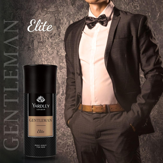 Yardley London Yardley Gentleman Elite Body Spray For Men, Pack Of 12