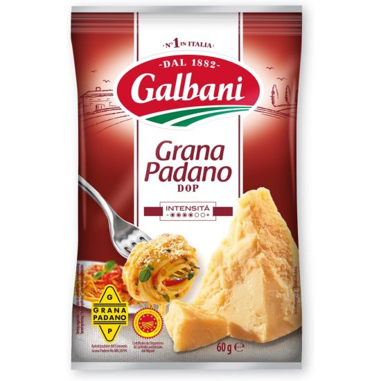 Galbani Grana Padano Dop Cheese 60g, Pack Of 6