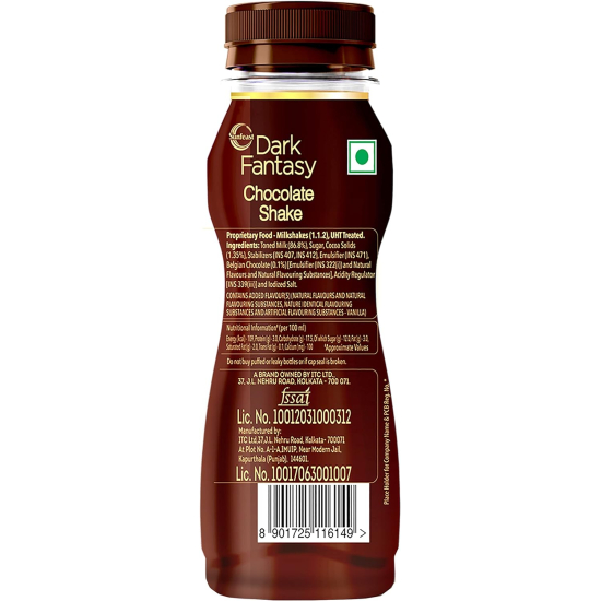 Sunfeast Dark Fantasy Chocolate Shake 24x180ml