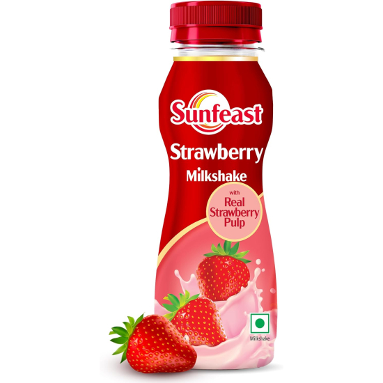 Sunfeast Strawberry Milkshake 24x180ml