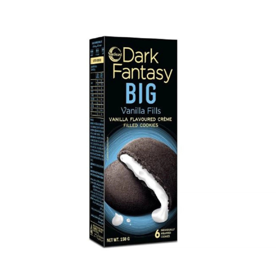 Sunfeast Dark Fantasy Big Vanilla Fills Cookies 36x150g