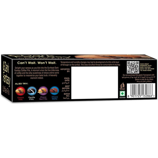 Sunfeast Dark Fantasy Coffee Fills 36x75g