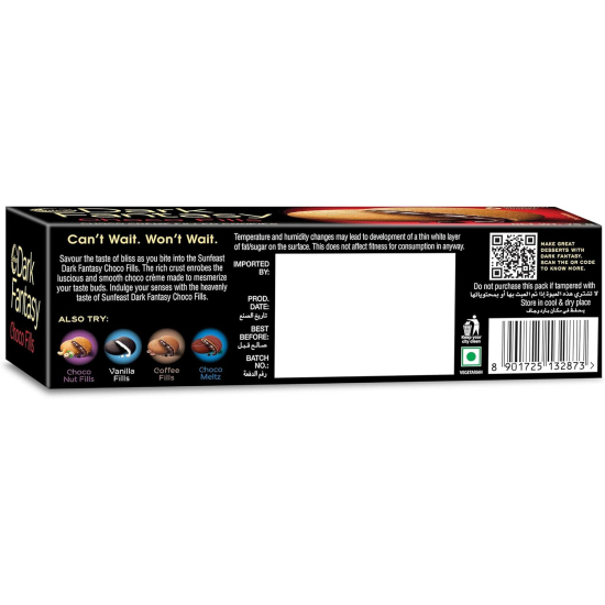 Sun Feast Dark Fantasy Choco Fills 36x75g