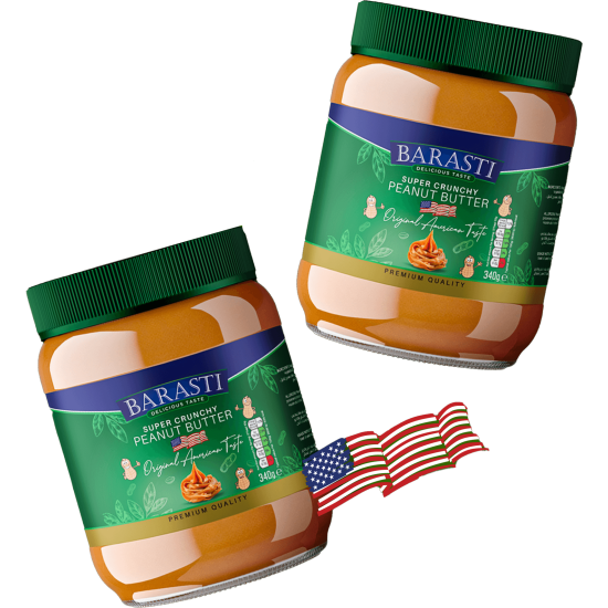 Barasti Peanut Butter Crunchy (340g)