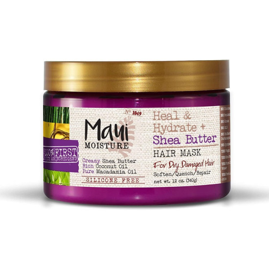 Maui Moisture Heal & Hydrate Shea Butter Hair Mask 12 oz