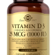 Solgar Vitamin D3 1000iu 100 Softgels