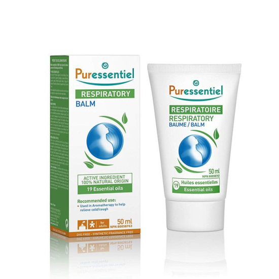 Puressentiel Respiratory Balm With 19 Essential Oils 50 ml