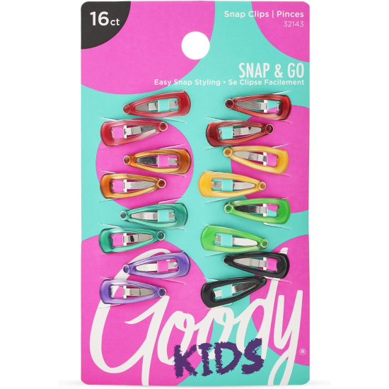 Goody Girls Classics Mini Epoxy Contour Clip 16 pcs