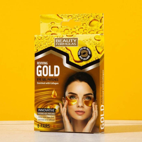 Beauty Formulas Gold Reviving Eye Gel Patches 6's