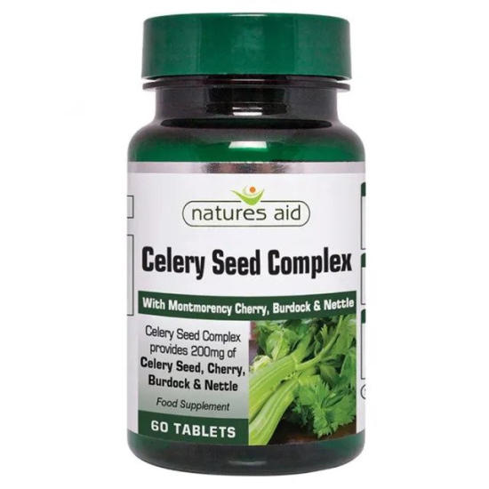 Natures Aid Celery Seed Complex 60 Tablets